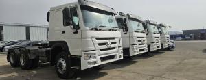 Quality Howo Sinotruk 371 Used Tractor Truck ZZ4257N3241W Chassis Model wholesale
