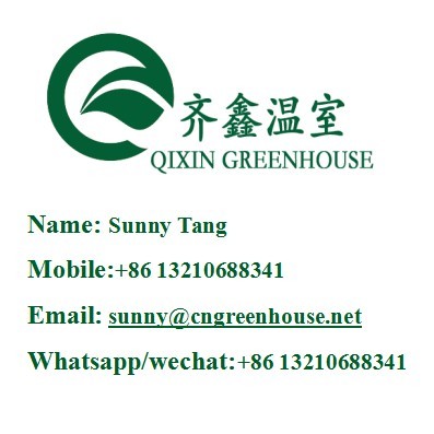 Aluminum Greenhouse Frame Parts Suitable for Multi-Span Agricultural Greenhouses