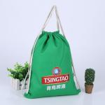 PP Rope Padding Handle Cloth Drawstring Bags / Promotional Shopping Bags