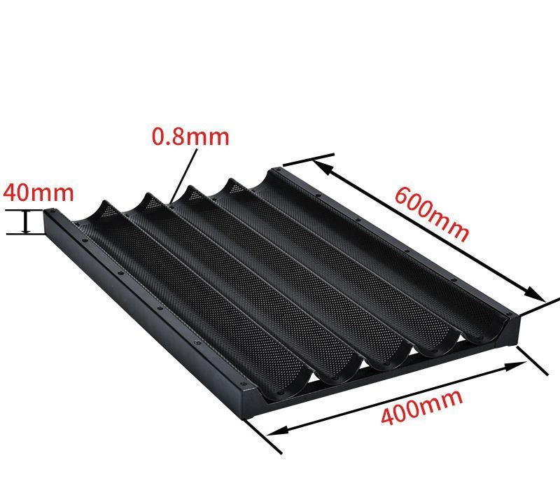 Authentic French Bread Baking Pan for Bakery-Quality Results 750*900*40mm Bakery Tooling