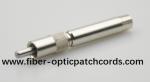 Medical SMA905 Fiber Optic Cable Connectors With Metal Ferrule