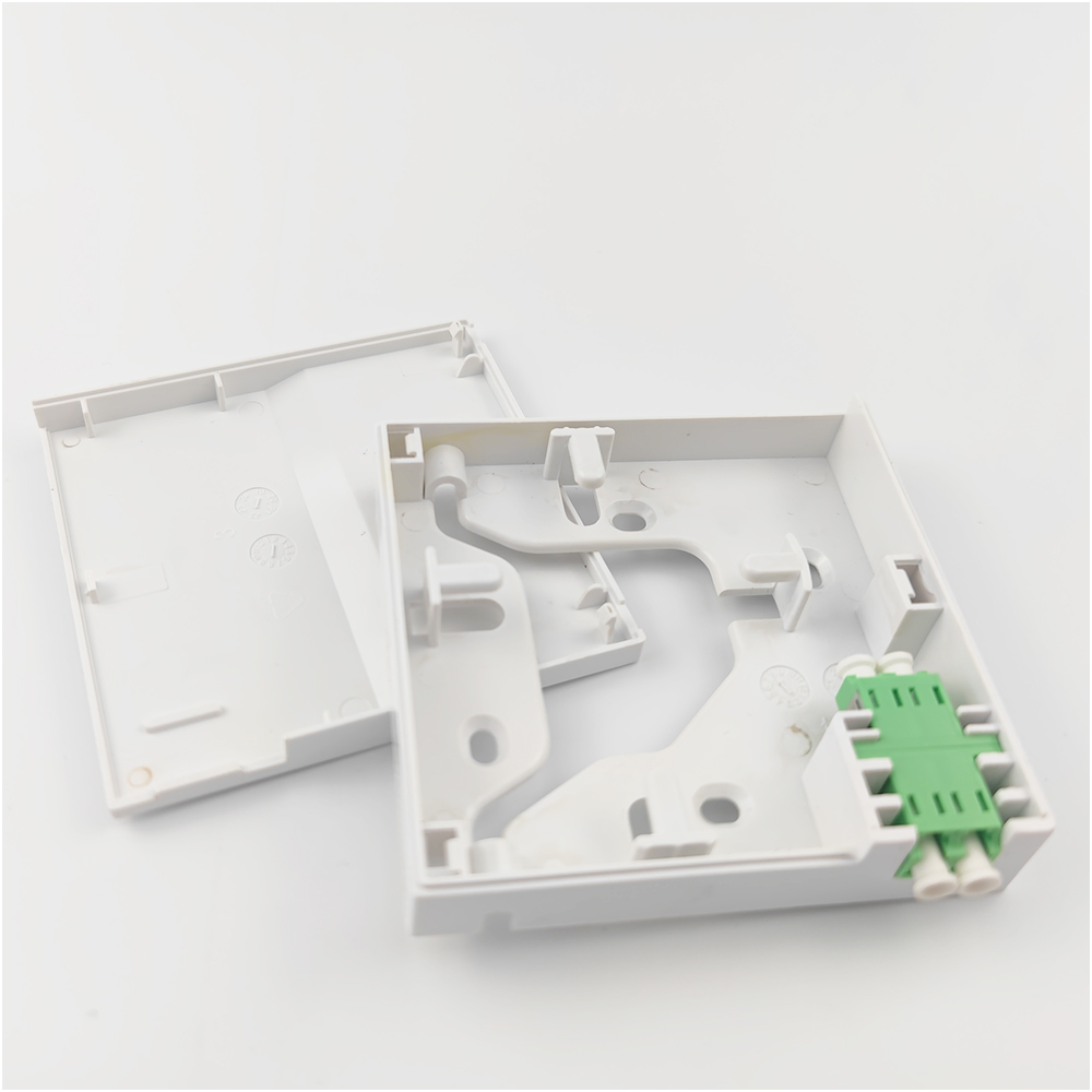 5 Wired LAN Network Best for 1 Core LC APC Plastic Fiber Optic Faceplate Socket Panel