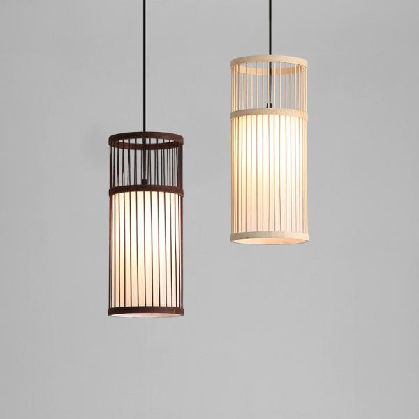 Wicker Bamboo Hand Make Suspension Luminaire Dining Room Kitchen Island pendant