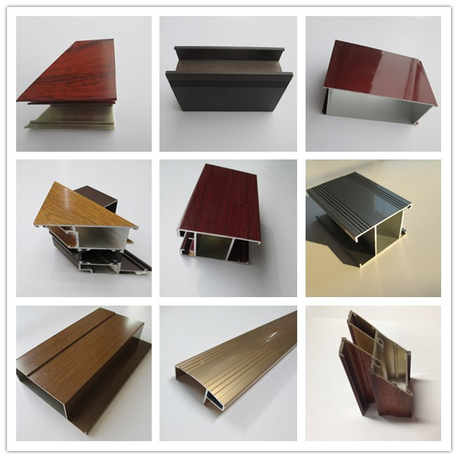 Simple Installation Aluminium Frame Profile Custom For Interior Household
