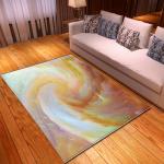 ODM Contemporary Living Room Area Rugs Machine Washable Non Skid