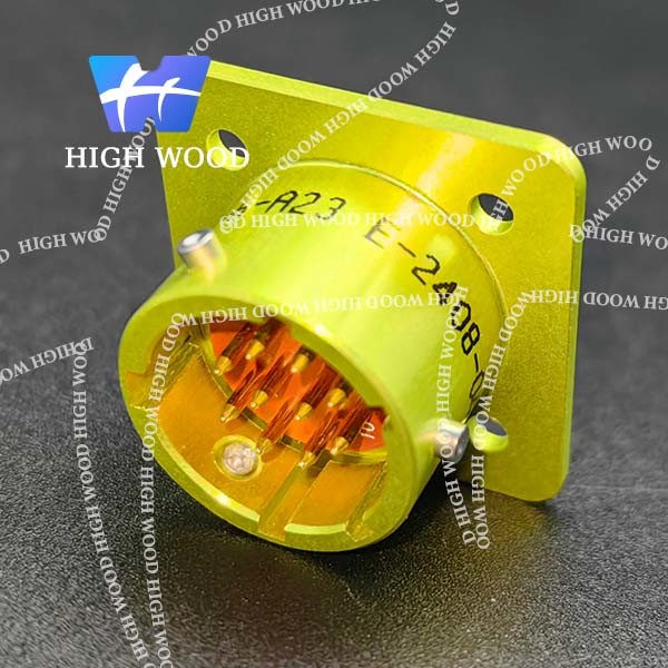OHS Series Russian Standard Connector Q152-GJ13N-A-A23 With 10 Contacts Gild