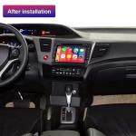 PX5 PX6 Head Unit Double Din Car Stereo For Honda Civic 2012 2015