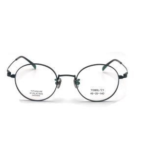 Quality TD069 Lightweight Titanium Frame for Round Eyewear Superior Material wholesale