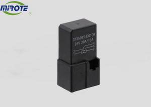Quality 4 Blades 20a 24 Volt Automotive Relay Black Plastic Cover For DongFeng Car 3735095-C0100 wholesale