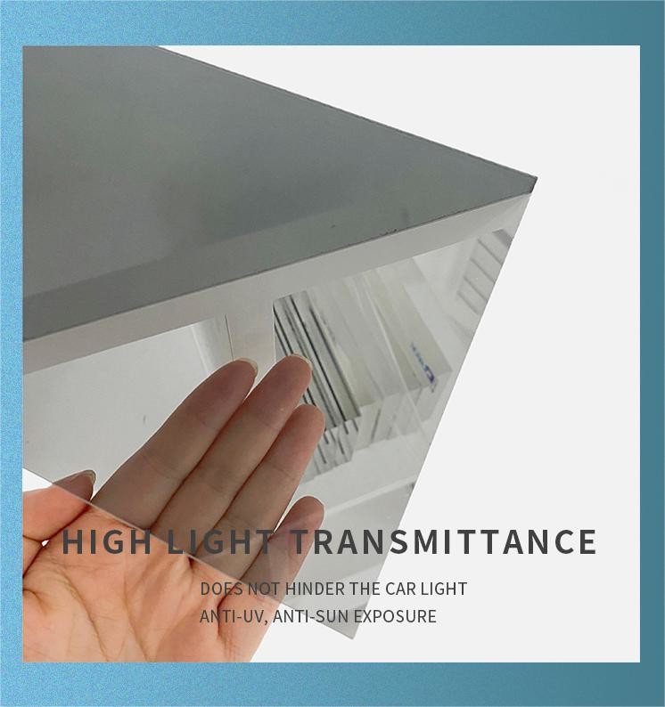 Long Lasting RV Window Acrylic Sheet With Enhanced UV Protection