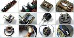 Automatic reset 17AM-D 75C 250v 8A Bimetal motor Thermal Protector