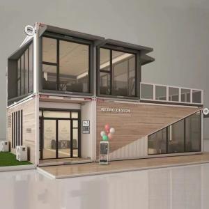 Quality Prefab Shipping Tiny Bedroom Storage Container Homes with Galvanized Steel Frame wholesale
