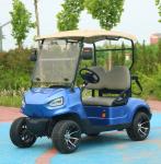 Luxury Rechargeable 2 Seater Golf Cart Lithium Ion Battery Golf Club Cart