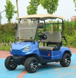 Quality Luxury Rechargeable 2 Seater Golf Cart Lithium Ion Battery Golf Club Cart wholesale