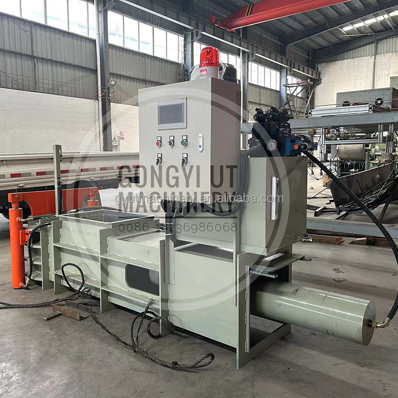 3500 KG Capacity Coconut Coir Bricks Pressing Machine for Bale Size 600*400*300 mm