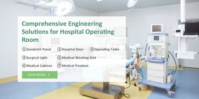 ISO Certified LED Surgical Shadowless Light 200,000lux Medical Lighting Multi-Specialty Color Temperature Adjustment