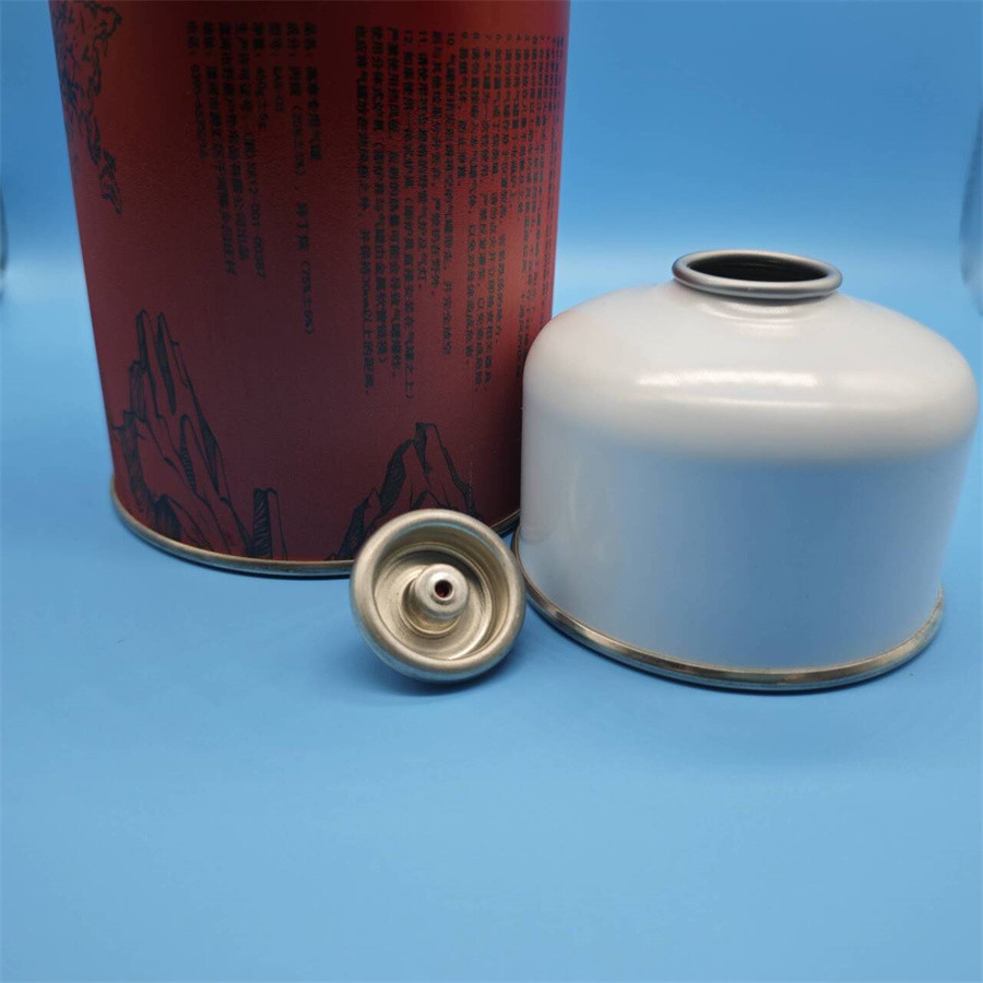 12 Bar Aerosol Butane Gas Container For Versatile Tinplate Tin Can 86mm Or 106mm