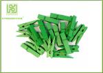 Durable Wooden Craft Sticks Round Clothpins Book Marks Wooden Clip