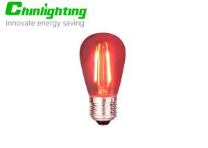 Quality Glass Clear Colorful 2w S14 Decorative Bulb LED Lights wholesale