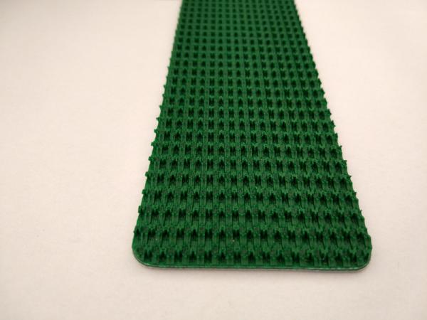 Green Color Rough Top PVC Conveyor Belt Replacement High Performance Wear