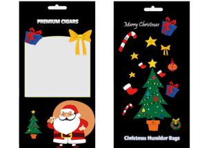 Quality Christmas Promotion Cigar Humidifier Bag , Humidor Cigar Packaging Bags wholesale