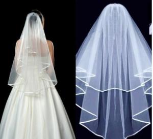 Quality Milk white bridal veil spot manufacturer sells a new style of hair, bridal veil, wedding dress, 3pcs sales wholesale