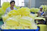 Surgical Non Woven Garments PP PE Coated XXL Full Length Custom Color