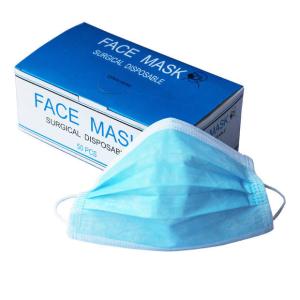 Quality Single Use 2 Ply Antibacterial Face Mask Prevents From Skin Irritation nonwoven medical disposable wholesale