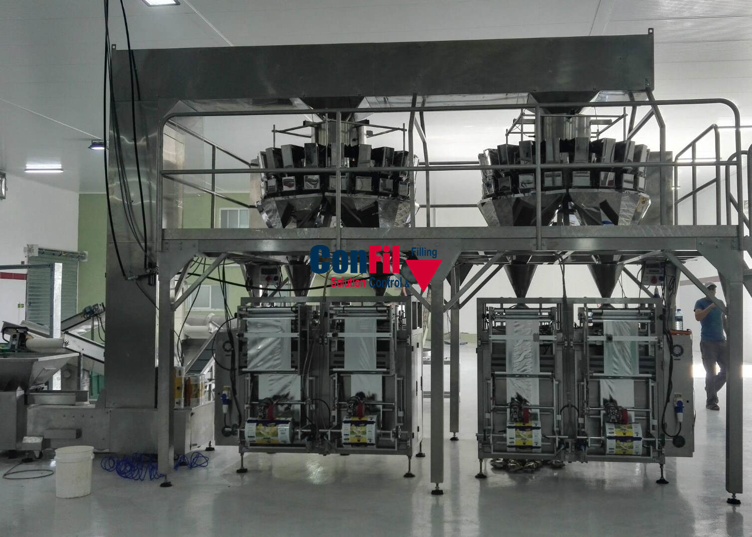 500 Gram Multihead Weigher Packing Machine 20 Head