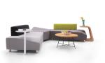 Workplace Fabric Collaborative Sofa Furniture For Office Lobby