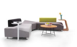 Quality Workplace Fabric Collaborative Sofa Furniture For Office Lobby wholesale
