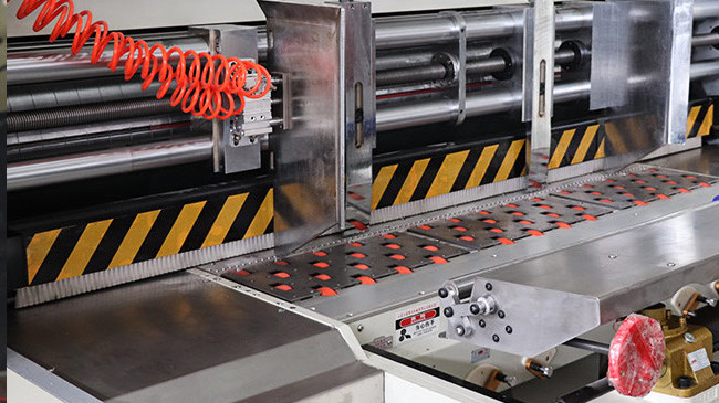 2 Color Carton Box Flexo Printing Machine 150 Pcs/Min With Slotting