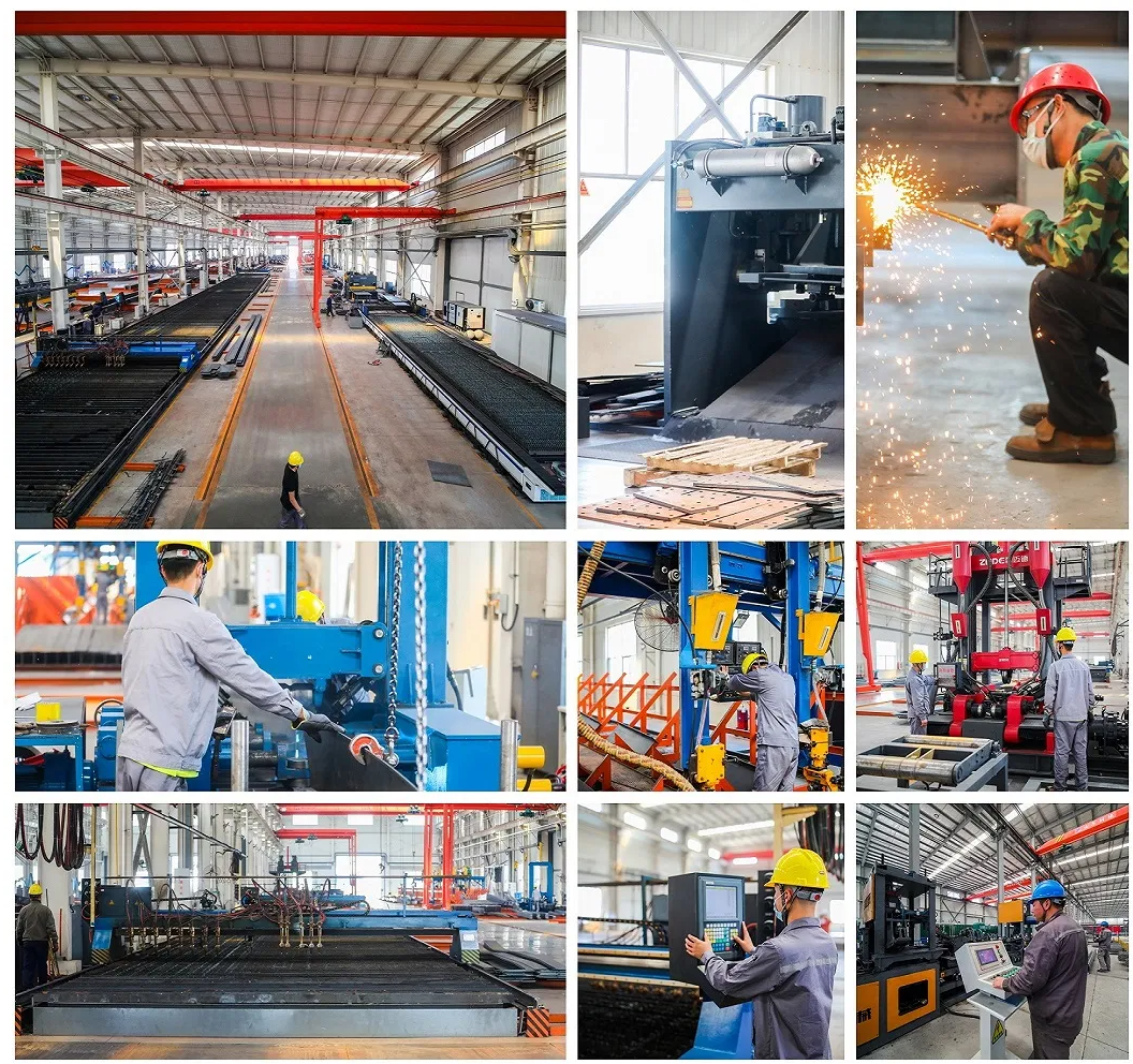 Prefabricated Light Steel Building Aircraft Hangar Fireproof Steel Structure Warehouse