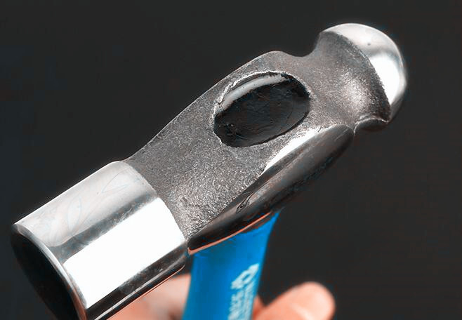 Ball hammer(XL0049-3) with polishing surface,fiberglass handle and good price.