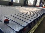 60T Low Bed Semi Trailer 17m 4 Axle Lowbed Semi Trailers