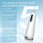 5+ Working Modes Ipx7 Electric Water Jet 300ml Oral Hygiene Oral Irrigator Teeth