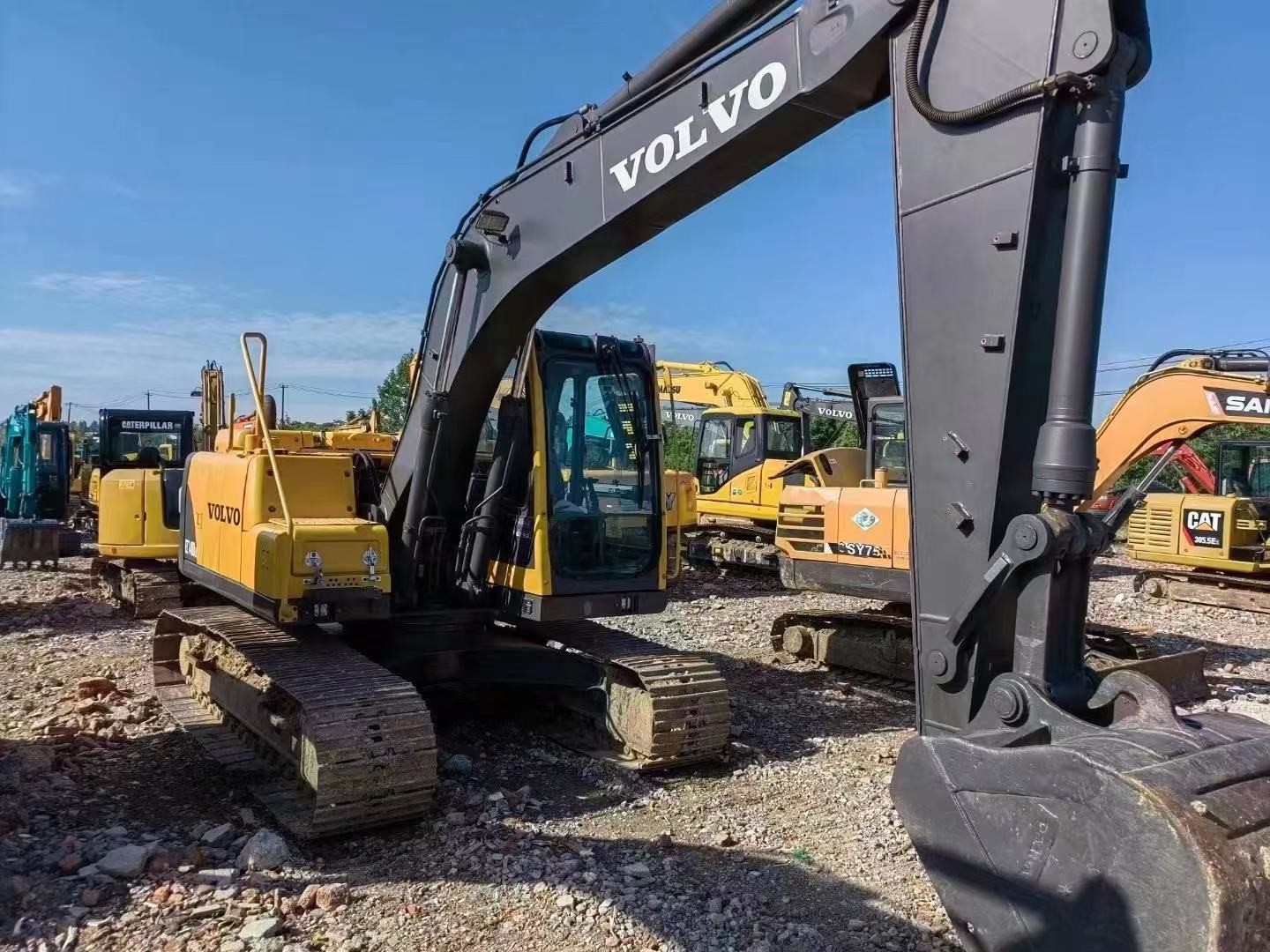 High Strength Used Excavator EC140BLC Used Volvo Excavator For Construction