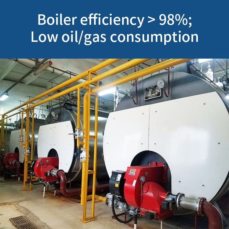 Industrial 10 Bar Pressure Gas Diesel Furnace Oil Fired Steam Boiler