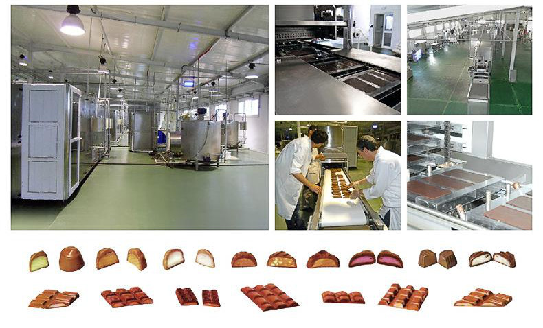 Staines Steel 304 Chocolate Beans Machine Ce Approved 380V/50HZ 70-100kg/H