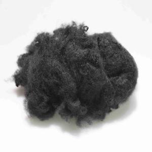 Quality Artificial Nontoxic 64mm Polyester Staple Yarn 4080 Polyester Fiber wholesale