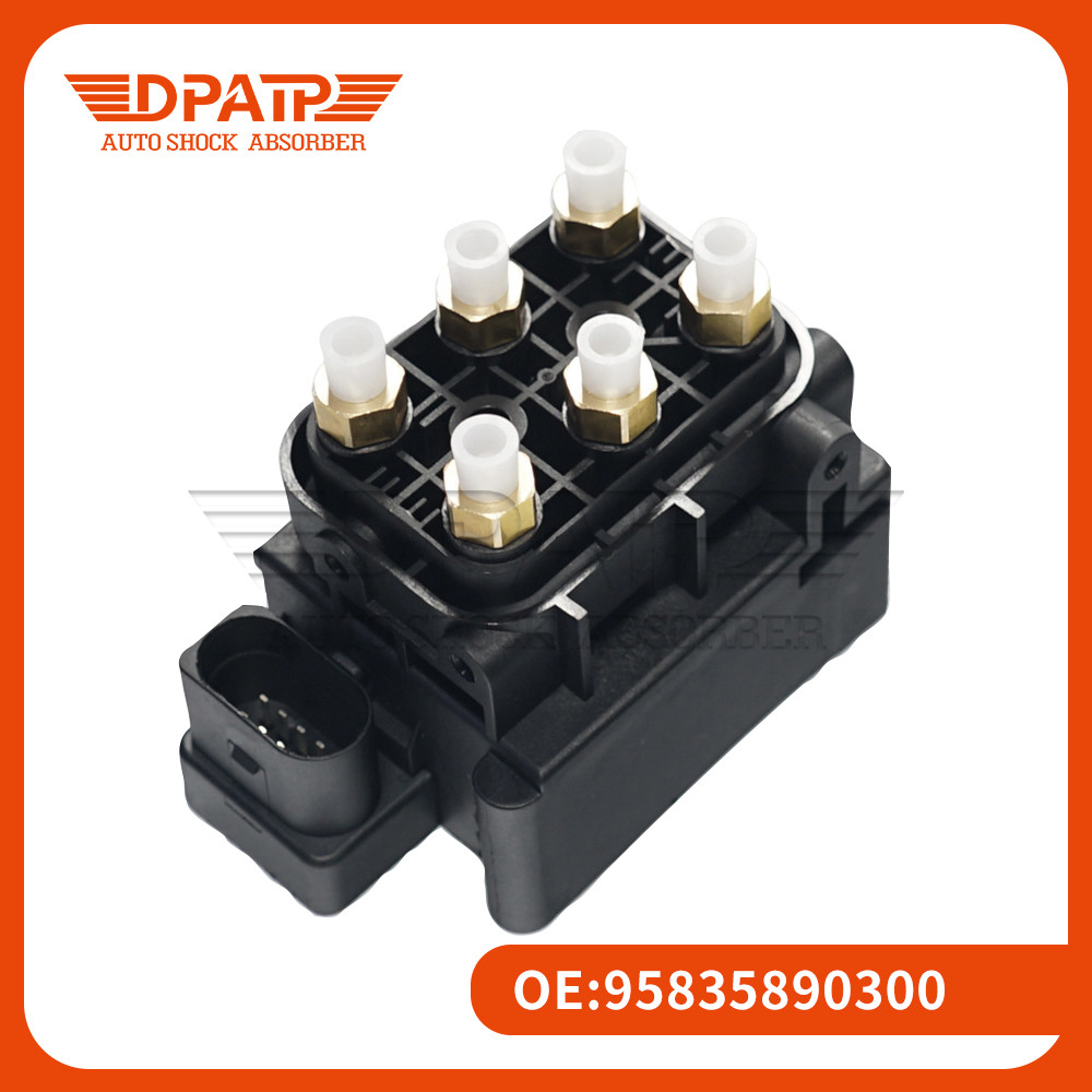 Air Suspension Compressor Solenoid Valve Block 95835890300 for Audi Q7/Cayenne/Touareg