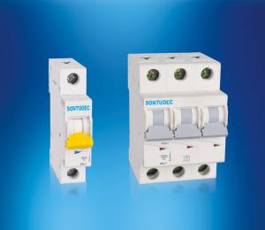 China Sontuoec AC 10KA PA66 MCB Electric Circuit Breaker on sale