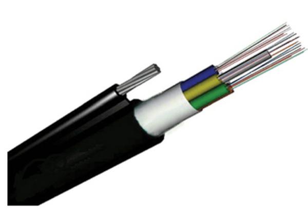 Self-Supporting Outdoor Fiber Optic Cable with Central Loose Tube / Messenger