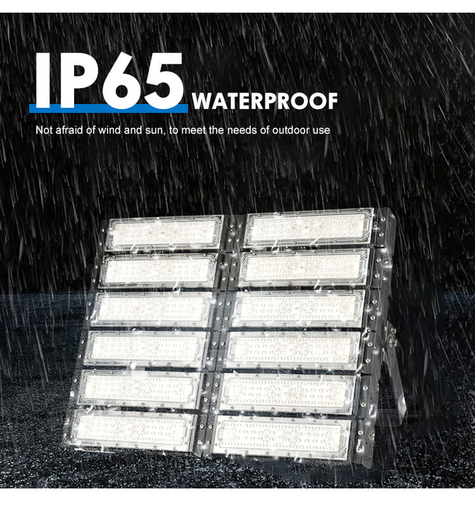 IP66 High Powered LED Flood Security Lights 200w 250w 300w 400w 500w 600w Led High Mast Flood Light With SKD Housing