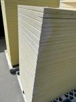 25mm Sound Absorbing Cotton Fabric Acoustic Panel Inner Core Yellow Fiberglass