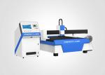 Fiber Laser Cutting Machine For Round Metal Pipe / Sheet Cutting