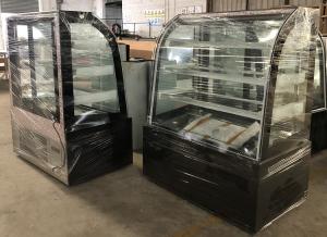 Quality 4 Layers Bakery Glass Showcase Fan Cooling Pastry cake Display Cabinet wholesale