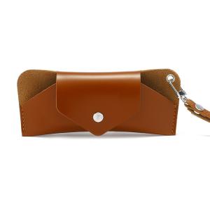 Quality Simple Design Pu Leather Glasses Case Holder Organizer Travel Glasses Pouch wholesale