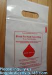 Blood Transport Bags, Blood Transit Bags, Blood Transportation Bags, reclosable