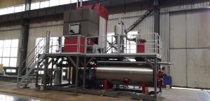 Quality Carbon Steel 6.4m2 Rendering Plant Machinery For Slaughterhouse wholesale